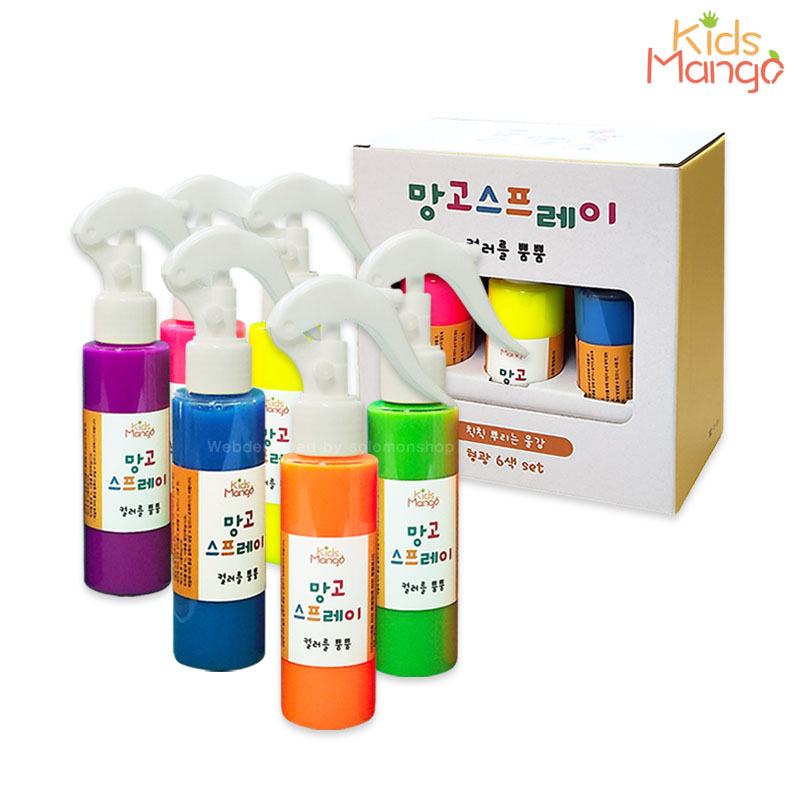 ¸Á°í½ºÇÁ·¹À̹°°¨ 100ml Çü±¤6»ö ÇÎ°ÅÆäÀÎÆÃ¹°°¨/Ã˰¨³îÀÌ/¿À°¨³îÀÌ/À¯¾Æ¹°°¨/ŰÁî¸Á°í