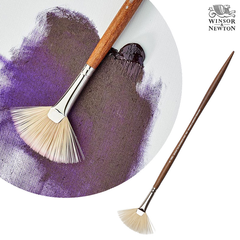 Winsor&Newton �����ش�ư ��ȭ�� ��Ƽ��Ʈ �ż�ƽ ȣ�� �� �귯�� Size6