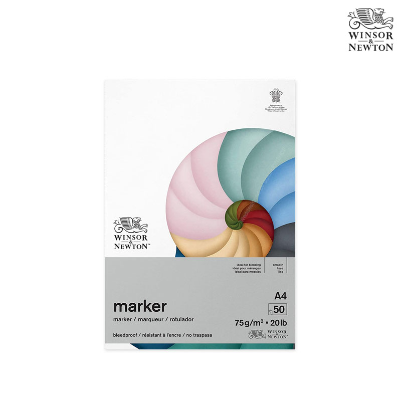 Winsor&Newton �����ش�ư ��ī�е� A4 75g 50����