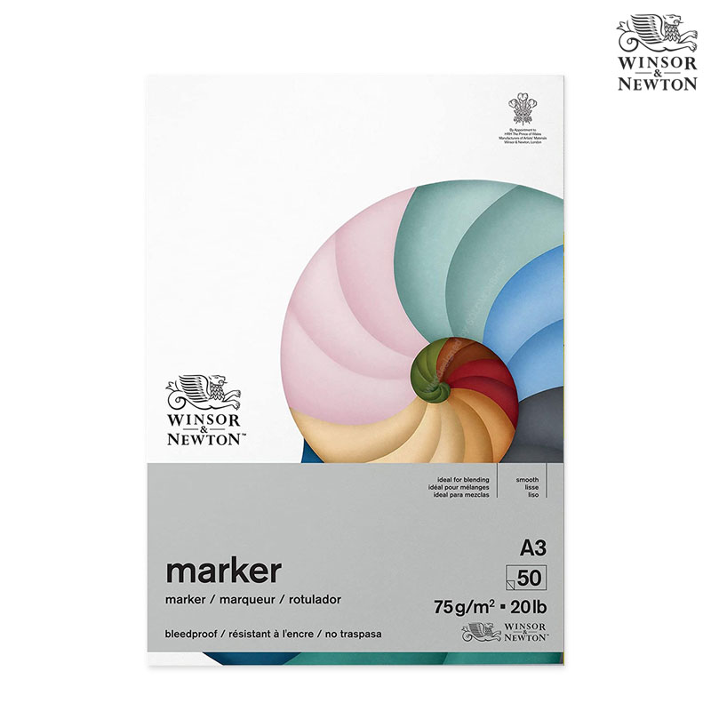 Winsor&Newton �����ش�ư ��ī�е� A3 75g 50����