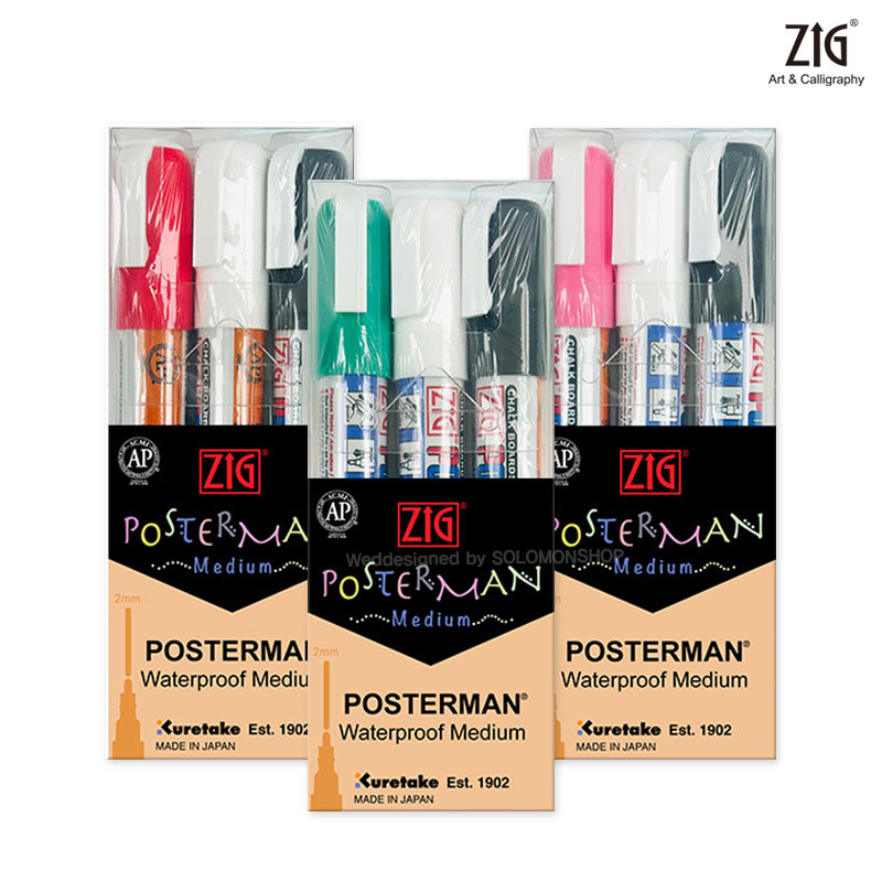 ZIG ���� �����͸Ǹ�ī Medium 3����Ʈ 3��/�����ȷ� ��ũ ����Ʈ��ī