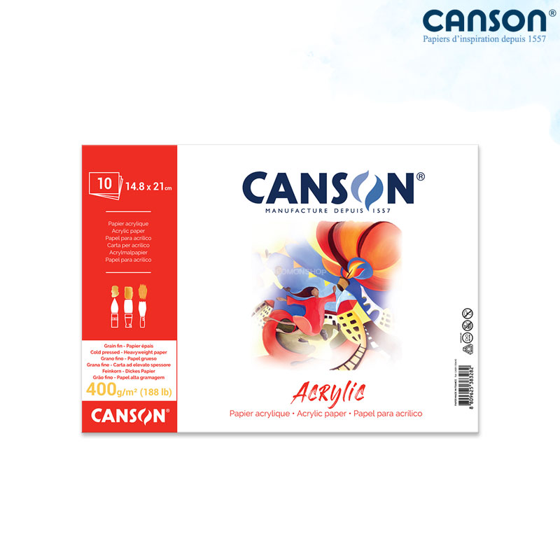 Canson ĵ�� ��ũ�� ������ ������ 400g 14.8x21cm 10��/A5������/��ũ������