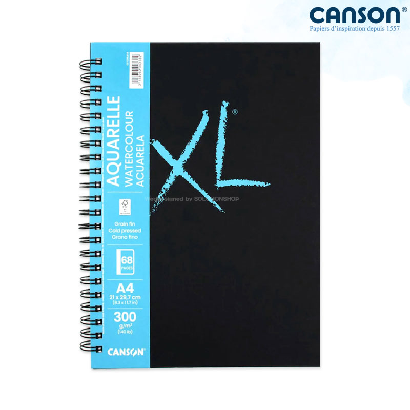 Canson ĵ�� XL BOOK ��ä Ʈ���� 300g 21x29.7cm 34��/A4����ġ��